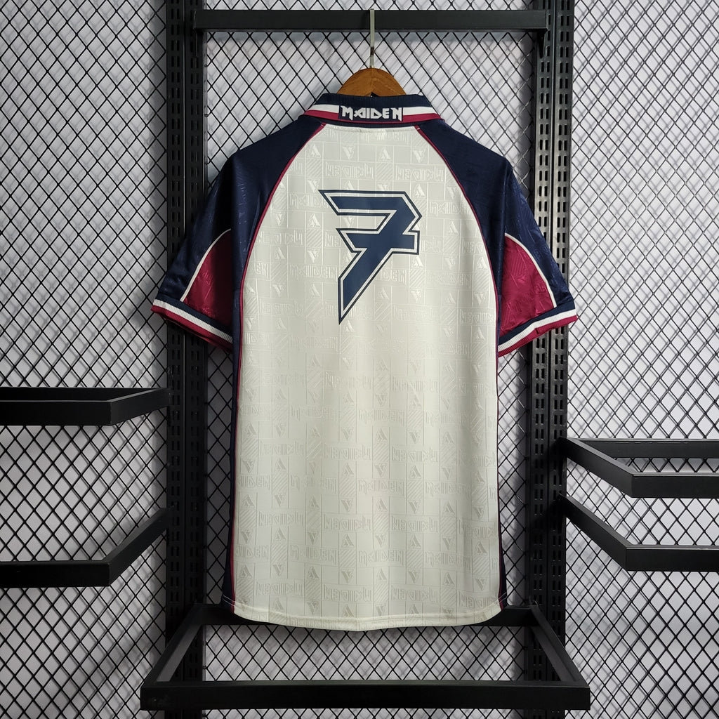 US$ 21.99 - West Ham United x Iron Maiden 1999 Away Retro