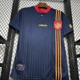 Spain 1996 Euro Away Retro Jersey