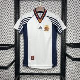 Spain 1998 World Cup Away Retro Jersey