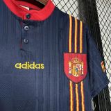Spain 1996 Euro Away Retro Jersey
