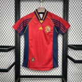 Spain 1998 World Cup Home Retro Jersey