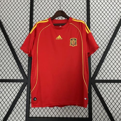 Spain 2008 Euro Home Retro Jersey