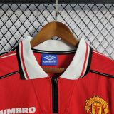 Kids MUFC 1998/1999 Home Retro Kit