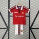Kids MUFC 1998/1999 Home Retro Kit