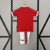 Kids MUFC 1998/1999 Home Retro Kit