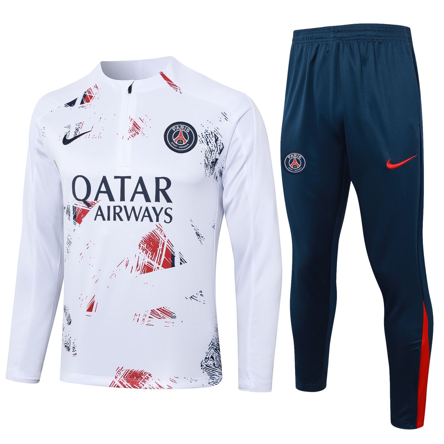 US$ 47.00 - PSG 24/25 Half-Zip Training Top and Pants Set B847