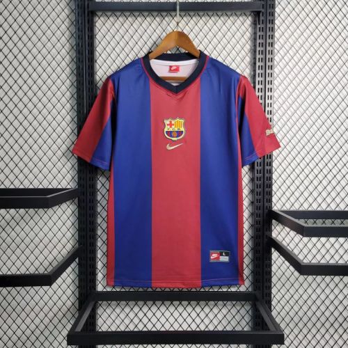 Barcelona 1998/1999 Home Retro Jersey