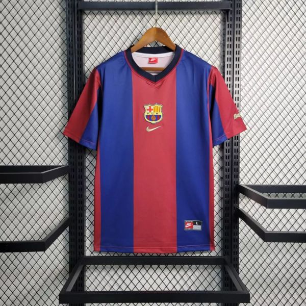 Barcelona 1998/1999 Home Retro Jersey
