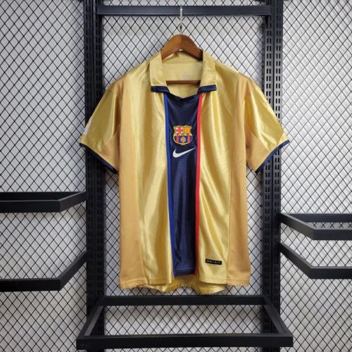 Barcelona 2001/2002 Away Retro Jersey
