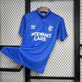 Rangers 1987/1990 Home Retro Jersey