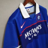 Rangers 1997/1999 Home Retro Jersey