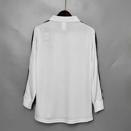 Real Madrid 2001/2002 UCL Centenary Home Long Sleeve Retro Jersey