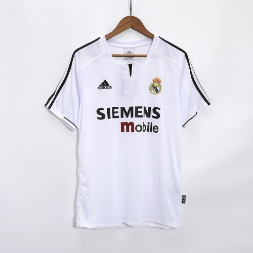 Real Madrid 2003/2004 Home Retro Jersey