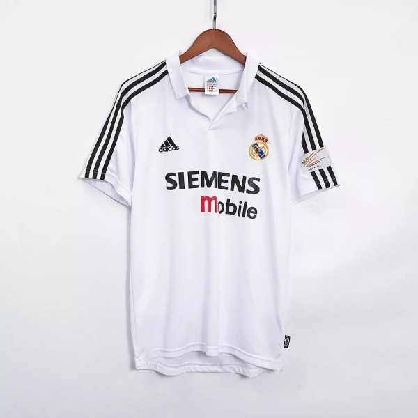 Real Madrid 2002/2003 UCL Home Retro Jersey
