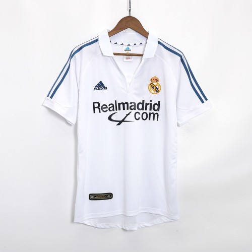 Real Madrid 2001/2002 Home Retro Jersey