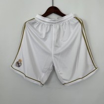 Real Madrid 2011/2012 Home Retro Shorts