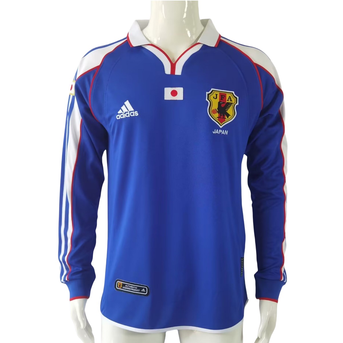 US$ 22.99 - Japan 2000/2001 Home Long Sleeve Retro Jersey - m