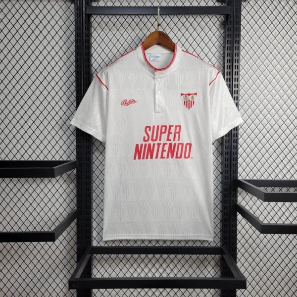 Sevilla FC 1991/1992 Home Retro Jersey