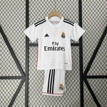 Kids Real Madrid 2014/2015 Home Retro Jersey and Short Kit