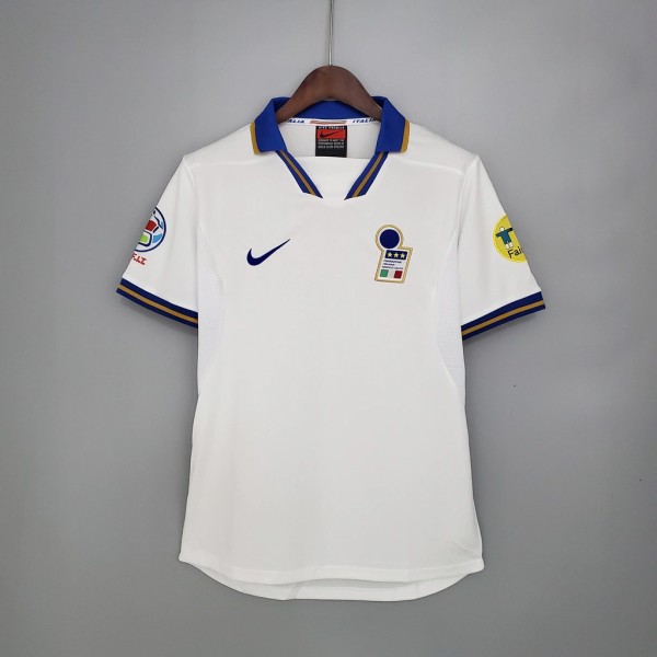 Italy 1996 Euro Away Retro Jersey
