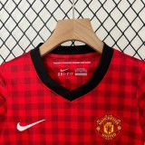 Kids MUFC 2012/2013 Home Retro Kit