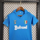 Kids Napoli 1987/1988 Home Retro Kit