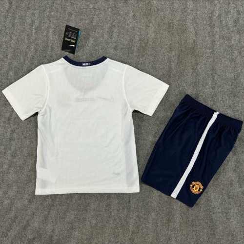 Kids MUFC 2009 CL Final Away Retro Jersey and Short Kit