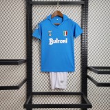 Kids Napoli 1987/1988 Home Retro Kit