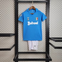 Kids Napoli 1987/1988 Home Retro Kit