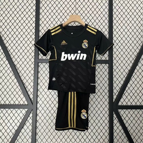 Kids Real Madrid 2011/2012 Away Retro Jersey and Short Kit