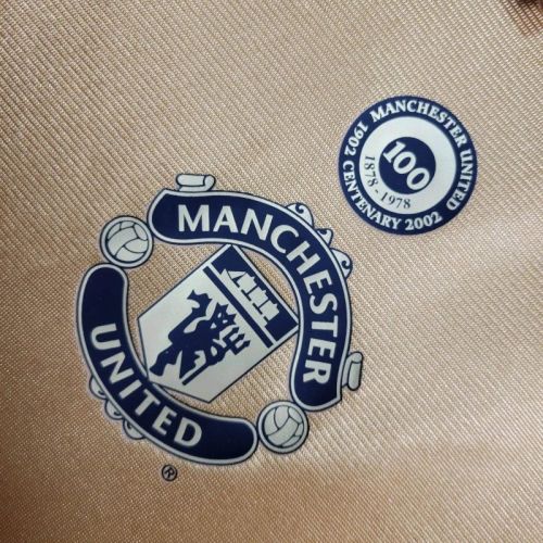 MUFC 2001/2002 Third Centenary Long Sleeve Retro Jersey