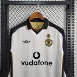 MUFC 2001/2002 Third Centenary Long Sleeve Retro Jersey
