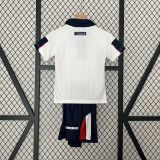 Kids Retro England 1998 World Cup Home Jersey and Short Kit
