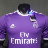 Player Version Real Madrid 2016/2017 Away Retro Jersey