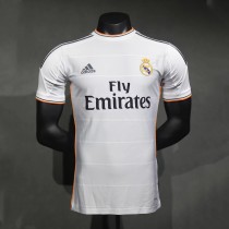 Player Version Real Madrid 2013/2014 Home Retro Jersey