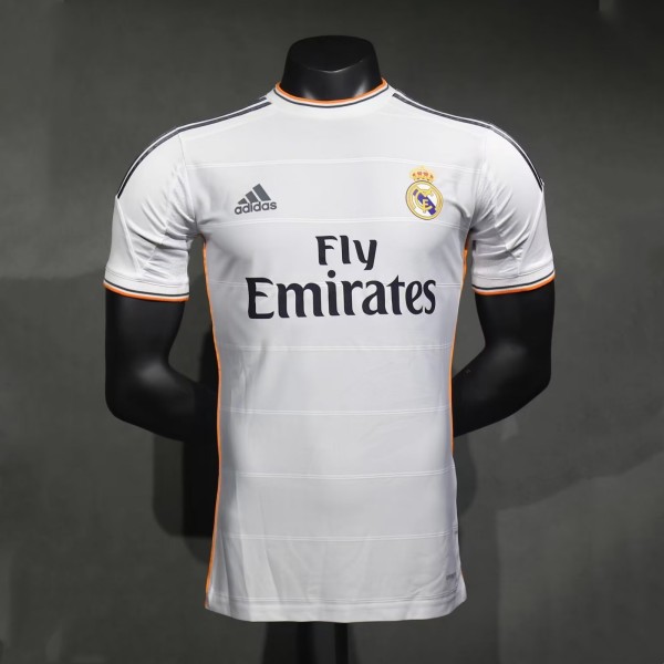 Player Version Real Madrid 2013/2014 Home Retro Jersey