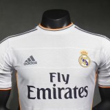 Player Version Real Madrid 2013/2014 Home Retro Jersey