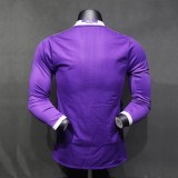 Player Version Real Madrid 2016/2017 Away Long Sleeve Retro Jersey