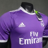 Player Version Real Madrid 2016/2017 Away Retro Jersey