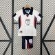 Kids Retro England 1998 World Cup Home Jersey and Short Kit