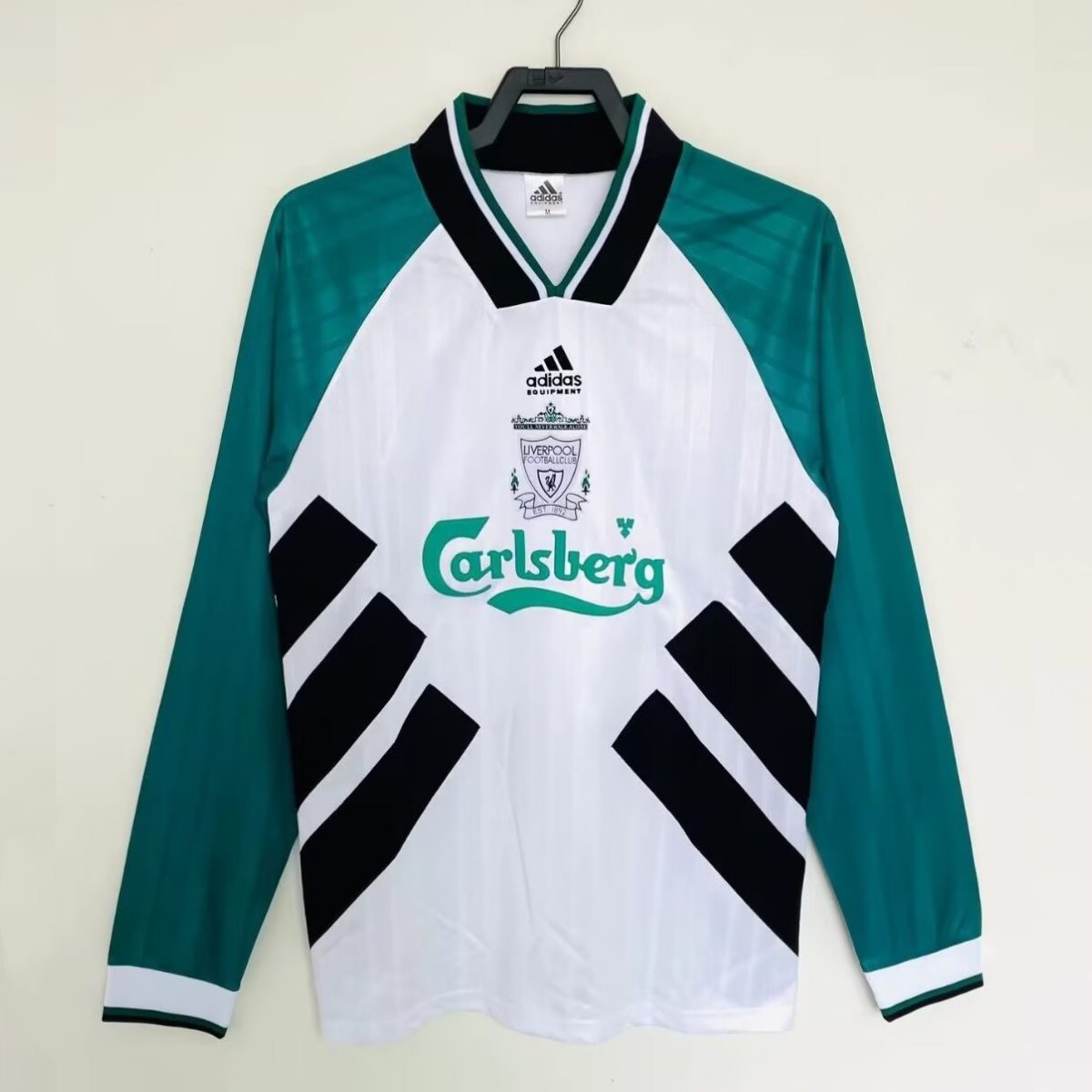 US$ 22.99 - Liverpool 1993/1995 Away Long Sleeve Retro Jersey - m