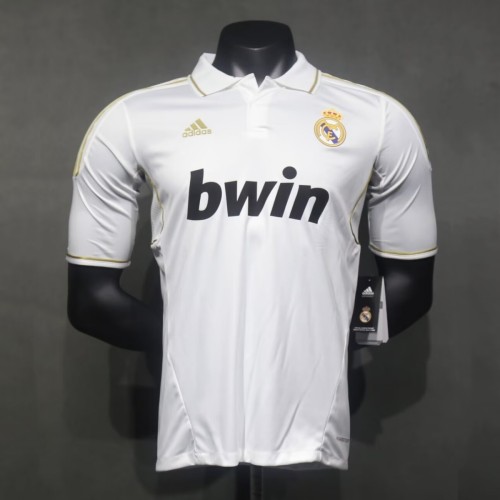 Player Version Real Madrid 2011/2012 Home Retro Jersey