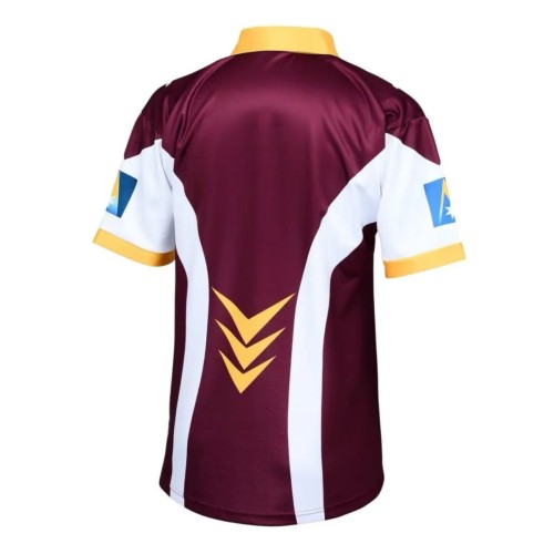 Brisbane Broncos 1998 Men's Home Retro Rugby Jersey