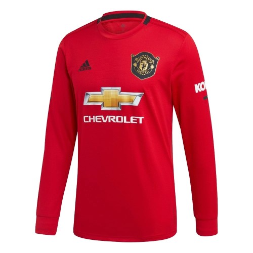 MUFC 2019/2020 Home Long Sleeve Retro Jersey