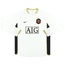 MUFC 2006/2007 Away Retro Long Sleeve Jersey