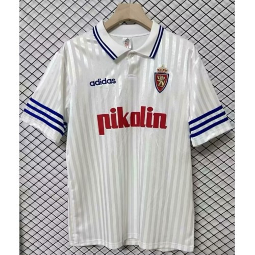 Real Zaragoza 1995/1996 Home Retro Jersey