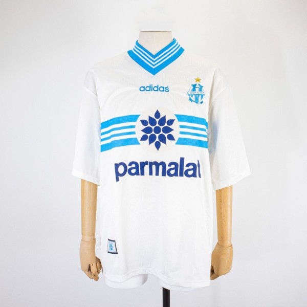 Olympique Marseille 1996/1997 Home Retro Jersey
