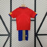 Kids Spain 2010 World Cup Home Retro Kit
