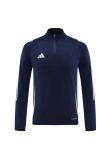 Men's 2025 Half-Zip Training Top and Pants Set AB06