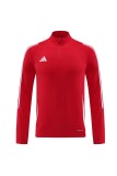 Men's 2025 Half-Zip Training Top and Pants Set AB06 - 3